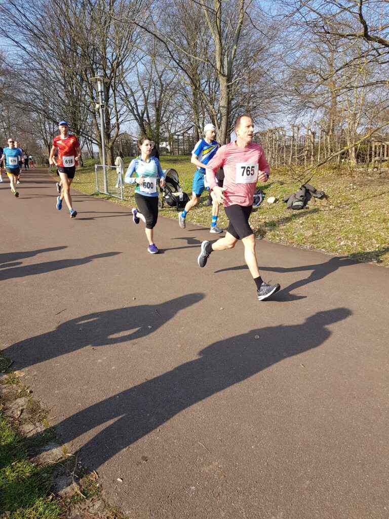 Saisonauftakt beim Britzer Garten Lauf 2024 am 3.3.2024 Polizei SV Berlin